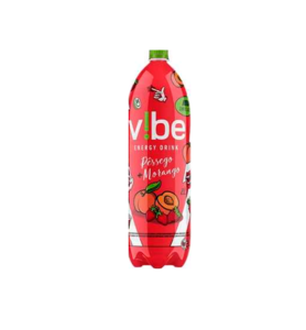 VIBE PESSEGO+MORANGO ENERGY DRINK 6X21