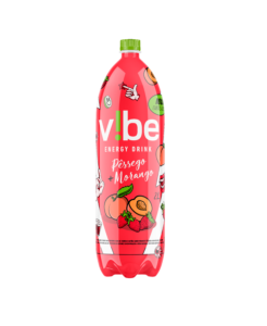 VIBE PESSEGO+MORANGO ENERGY DRINK 6X21