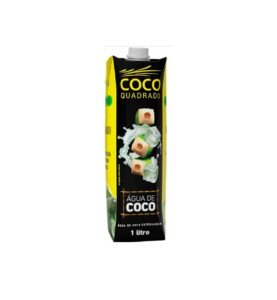 Água de Coco Tradicional Coco Quadrado 1L