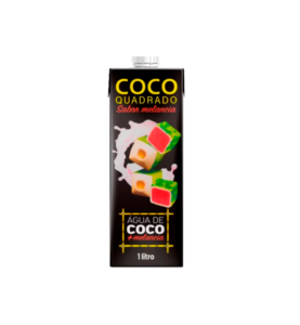 AGUA DE COCO QUADRADO MELANCIA 12X1LT
