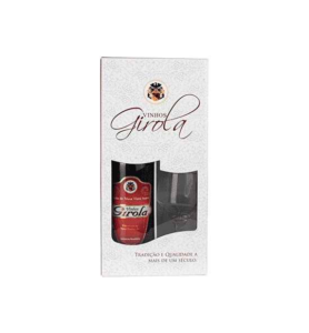 VINHO KIT GIROLA BORDO TTO SV 750ML C/1 TACA