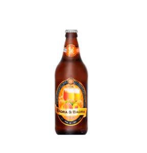 BADRA E BADRA CHOPP DE VINHO C/PESSEGO 6X600ML