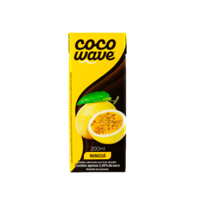 AGUA DE COCO WAVE MARACUJA 27X200ML