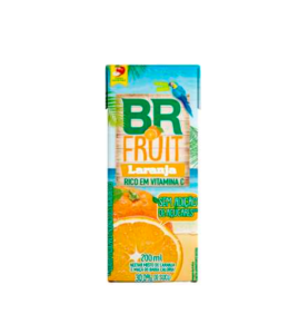 SUCO BR FRUIT LARANJA 27X200ML