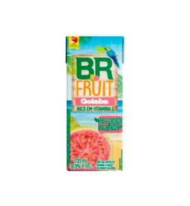 SUCO BR FRUIT GOIABA 27X200ML