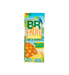 SUCO BR FRUIT ABACAXI 27X200ML