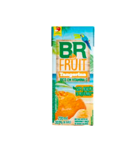 SUCO BR FRUIT TANGERINA 27X200ML