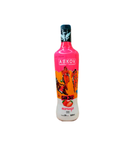 GIN DOCE 38% ASKOV MORANGO 6X900ML