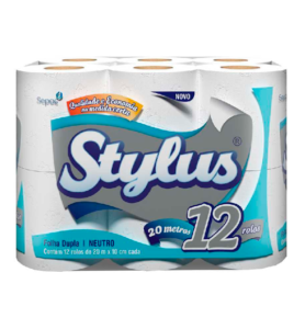 PAPEL HIG STYLUS 6X12 C/20M F.DUPLA
