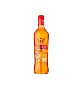 VODKA ASKOV PESSEGO 12X900ML