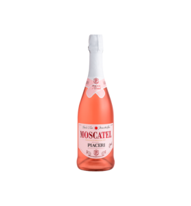 ESPUM PIACERI MOSCATEL ROSE DOCE 12X660ML